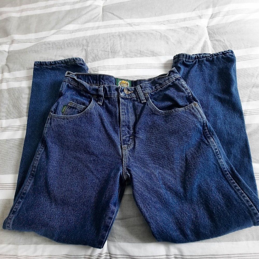Cabela's Casuals Flannel Lined Insulated Jeans Womens Size 30x30